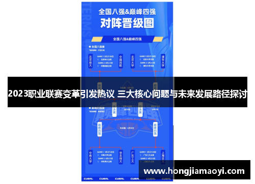 2023职业联赛变革引发热议 三大核心问题与未来发展路径探讨