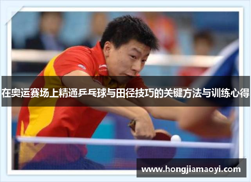 在奥运赛场上精通乒乓球与田径技巧的关键方法与训练心得